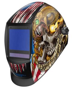 USA Flag Don't Thread on Me Welding Helmet