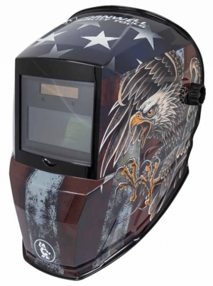 Cornwell Tools Eagle & Flag Auto darkening Welding Helmet - MMW500VGX